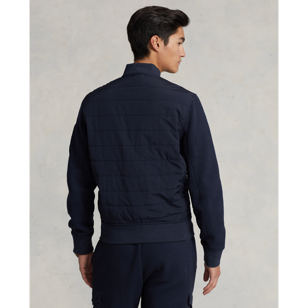 美品 POLO Ralph Lauren TWILL BOMBER JACKET POLO RALPH LAUREN Logo-Embroidered Cotton-Twill Bomber