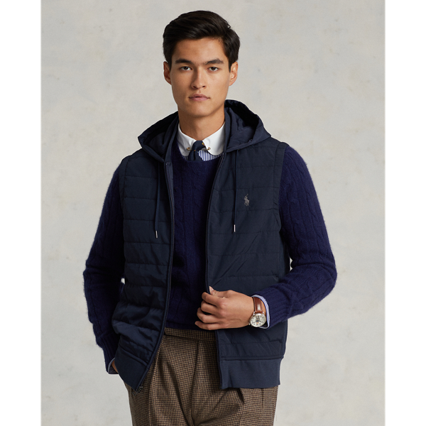 Polo ralph lauren hooded vest best sale