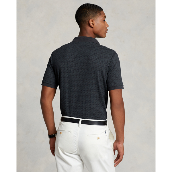 Black Heather Classic Fit Soft Cotton Polo Shirt Polo Ralph Lauren 5