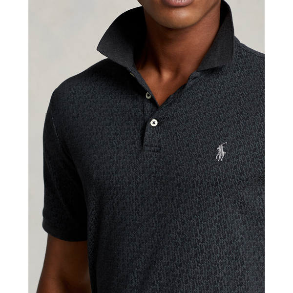 Black Heather Classic Fit Soft Cotton Polo Shirt Polo Ralph Lauren 6