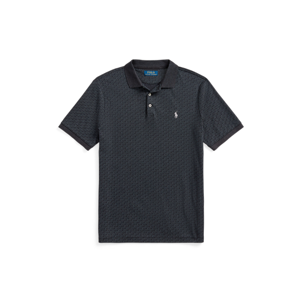 Black Heather Classic Fit Soft Cotton Polo Shirt Polo Ralph Lauren 2