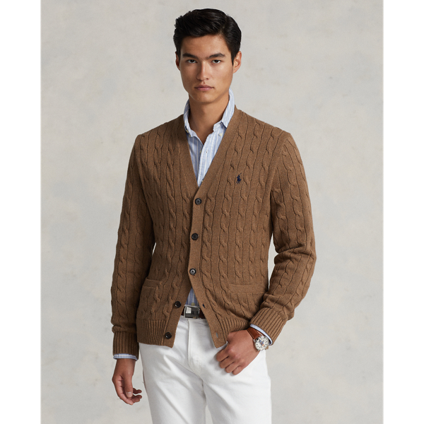 Polo Ralph Lauren Knit cardigan コットン Ralph Lauren Cotton Cable Knit Cardigan | Bloomingdale's