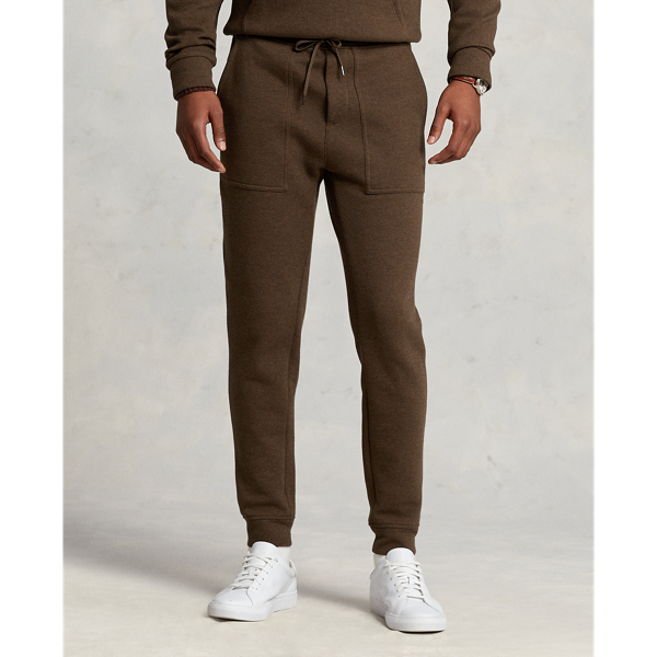 Brown Heather Double-Knit Mesh Jogger Pant Polo Ralph Lauren 4
