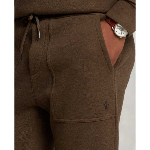 Brown Heather Double-Knit Mesh Jogger Pant Polo Ralph Lauren 6