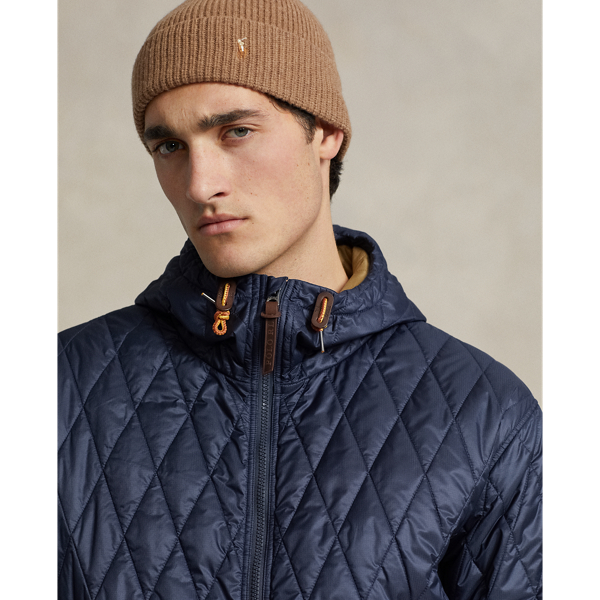 Shadow Navy Water-Repellent Hooded Jacket Polo Ralph Lauren 6