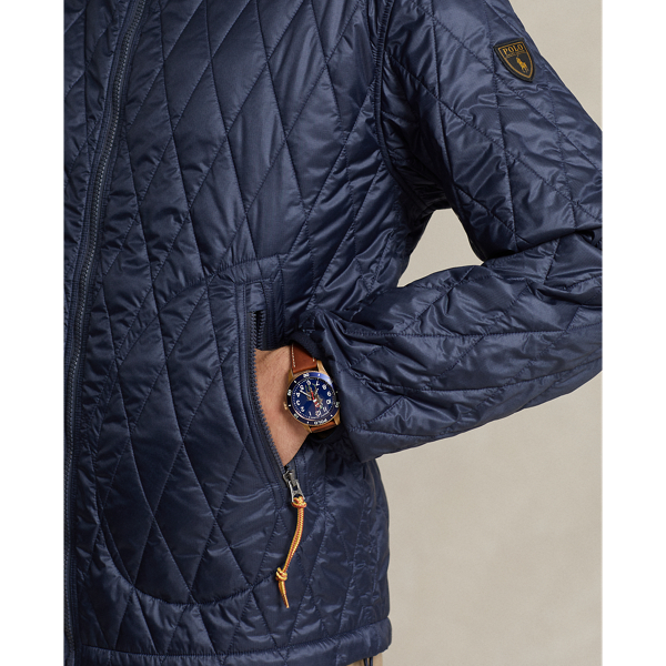 Shadow Navy Water-Repellent Hooded Jacket Polo Ralph Lauren 7