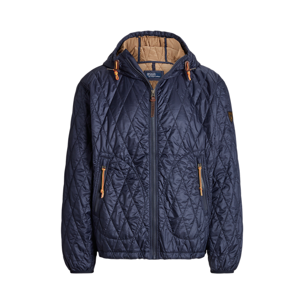 Shadow Navy Water-Repellent Hooded Jacket Polo Ralph Lauren 2
