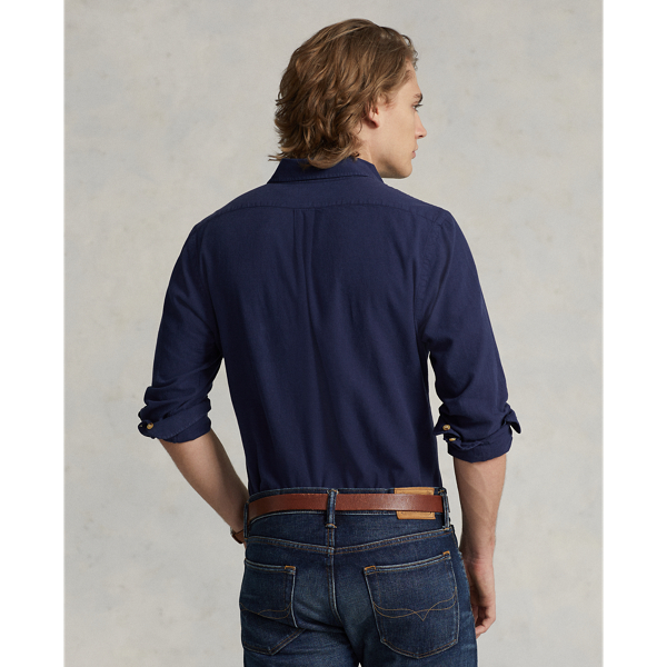 Newport Navy Classic Fit Textured Shirt Polo Ralph Lauren 5