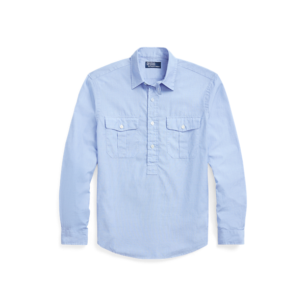 Camisa de trabajo fil-&agrave;-fil Classic Fit Polo Ralph Lauren en 1