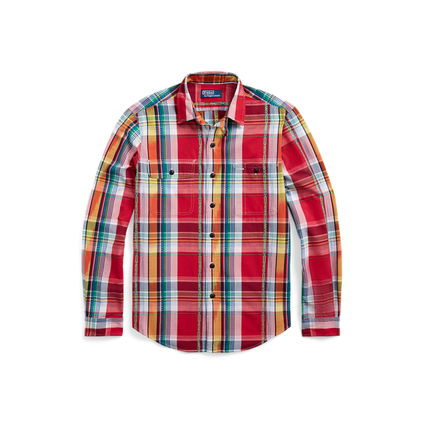 Classic Fit Madras Workshirt Polo Ralph Lauren 1