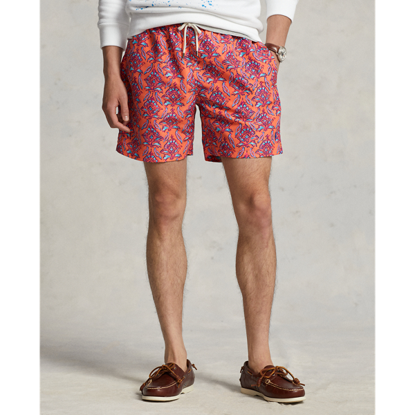 Multi 5.75-Inch Traveler Classic Swim Trunk Polo Ralph Lauren 4