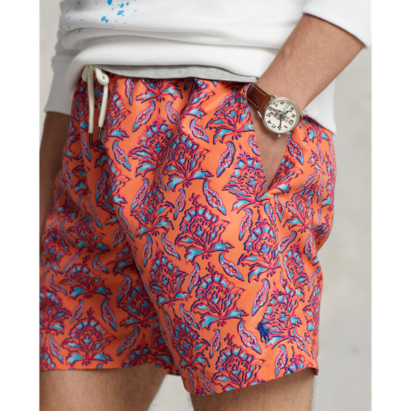 Multi 5.75-Inch Traveler Classic Swim Trunk Polo Ralph Lauren 6