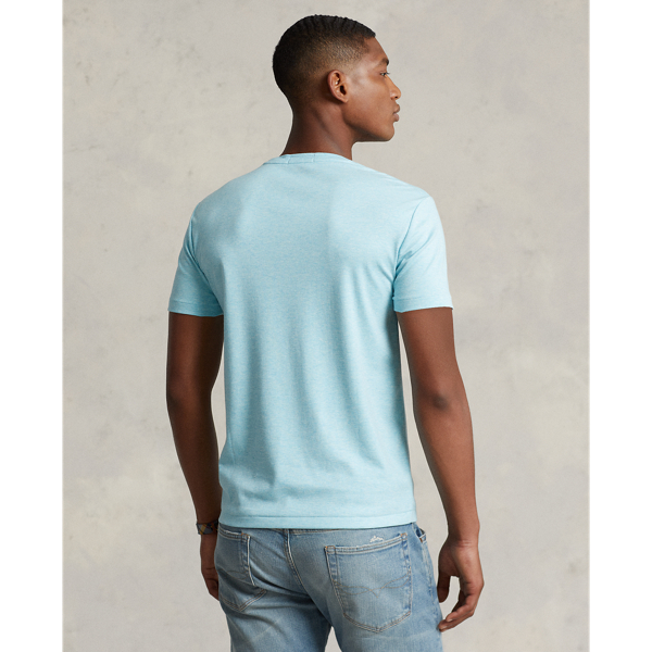 Watch Hill Blue Heather Classic Fit Soft Cotton Crewneck T-Shirt Polo Ralph Lauren 5