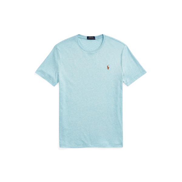 Watch Hill Blue Heather Classic Fit Soft Cotton Crewneck T-Shirt Polo Ralph Lauren 2