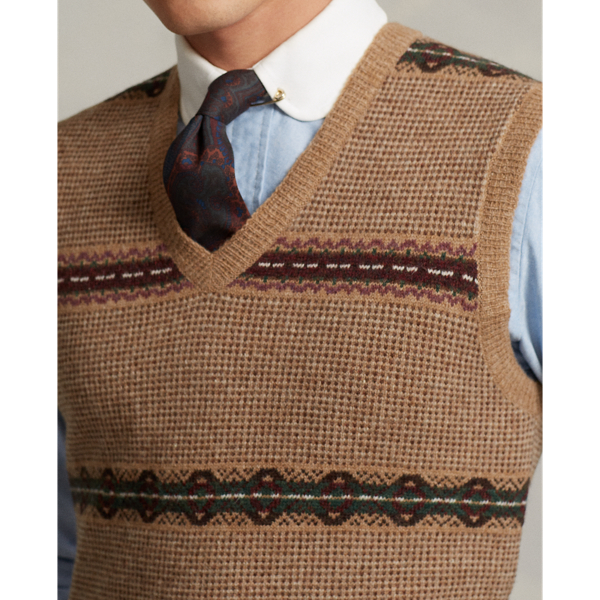 Fair Isle Wool Sweater Vest | Ralph Lauren