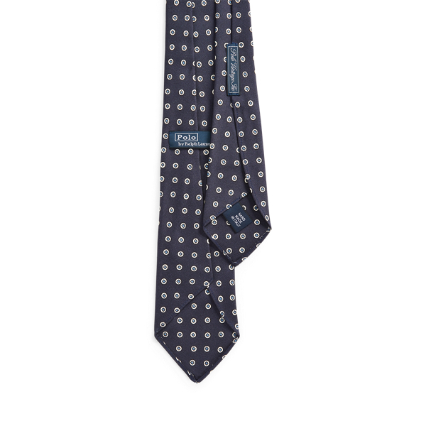 Navy Vintage-Inspired Neat Silk Tie Polo Ralph Lauren 2
