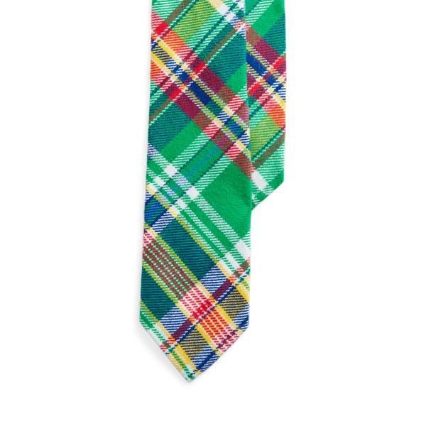 Plaid Cotton Flannel Tie