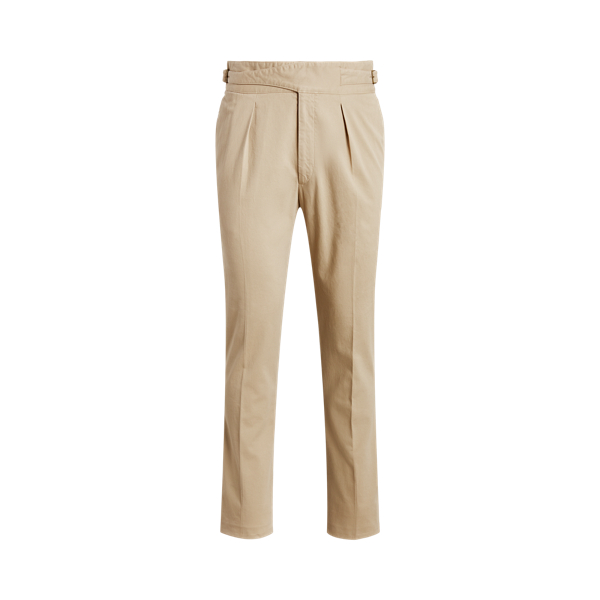 Garment-Dyed Stretch Chino Suit Trouser Polo Ralph Lauren 1