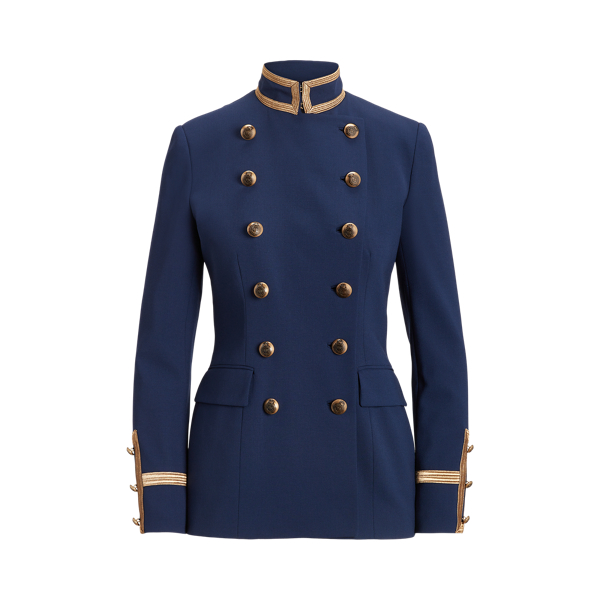 Ralph lauren tweed jacket womens online