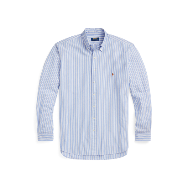 Camicia Oxford a righe Big & Tall in 1