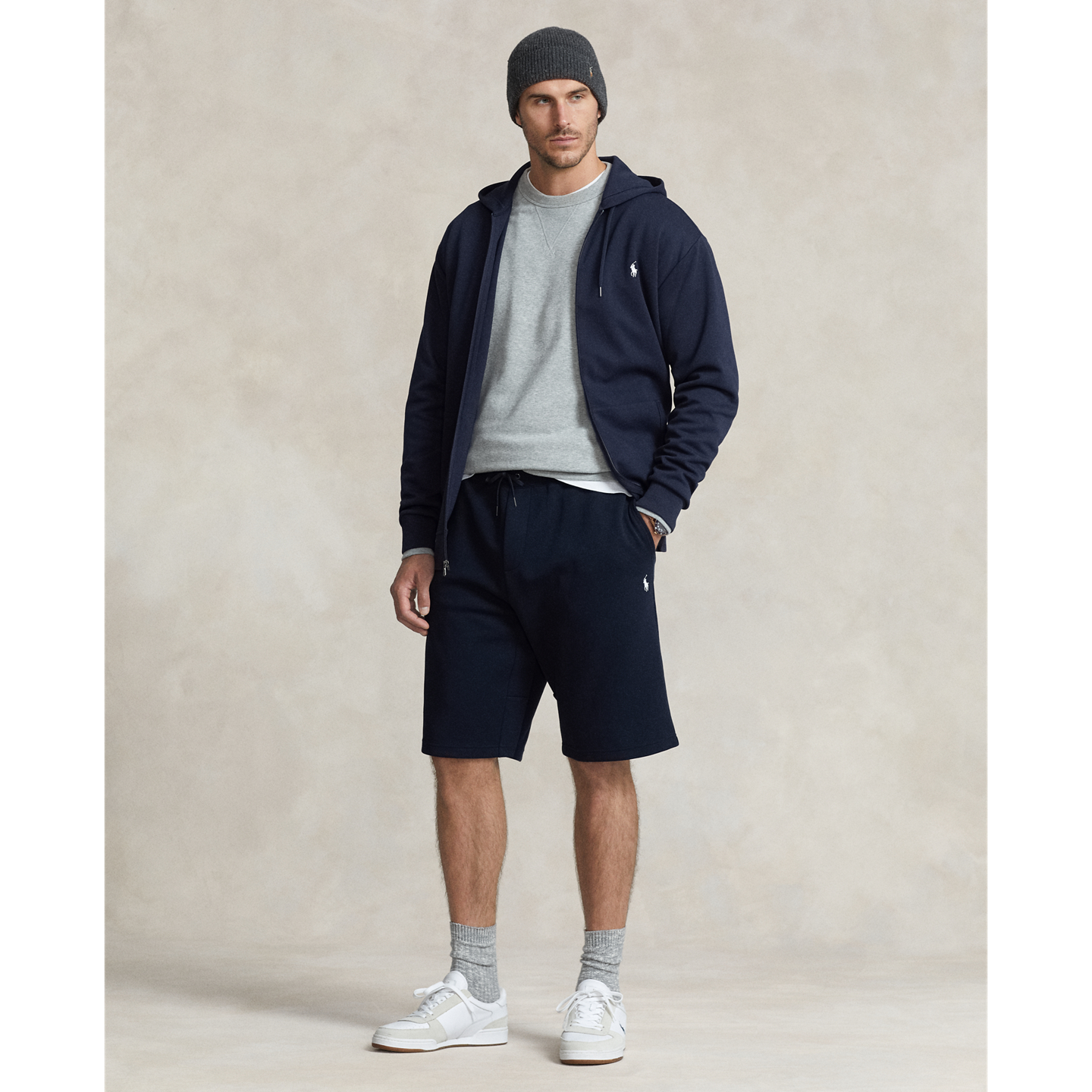 Шорты Ralph Lauren Double-Knit Short, цвет: Тёмно-синий — фото 4