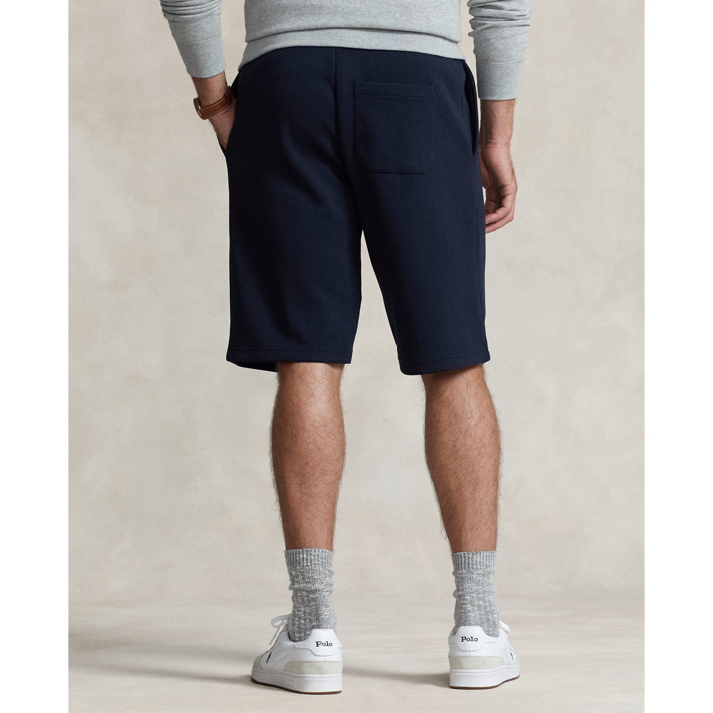 Шорты Ralph Lauren Double-Knit Short, цвет: Тёмно-синий — фото 2