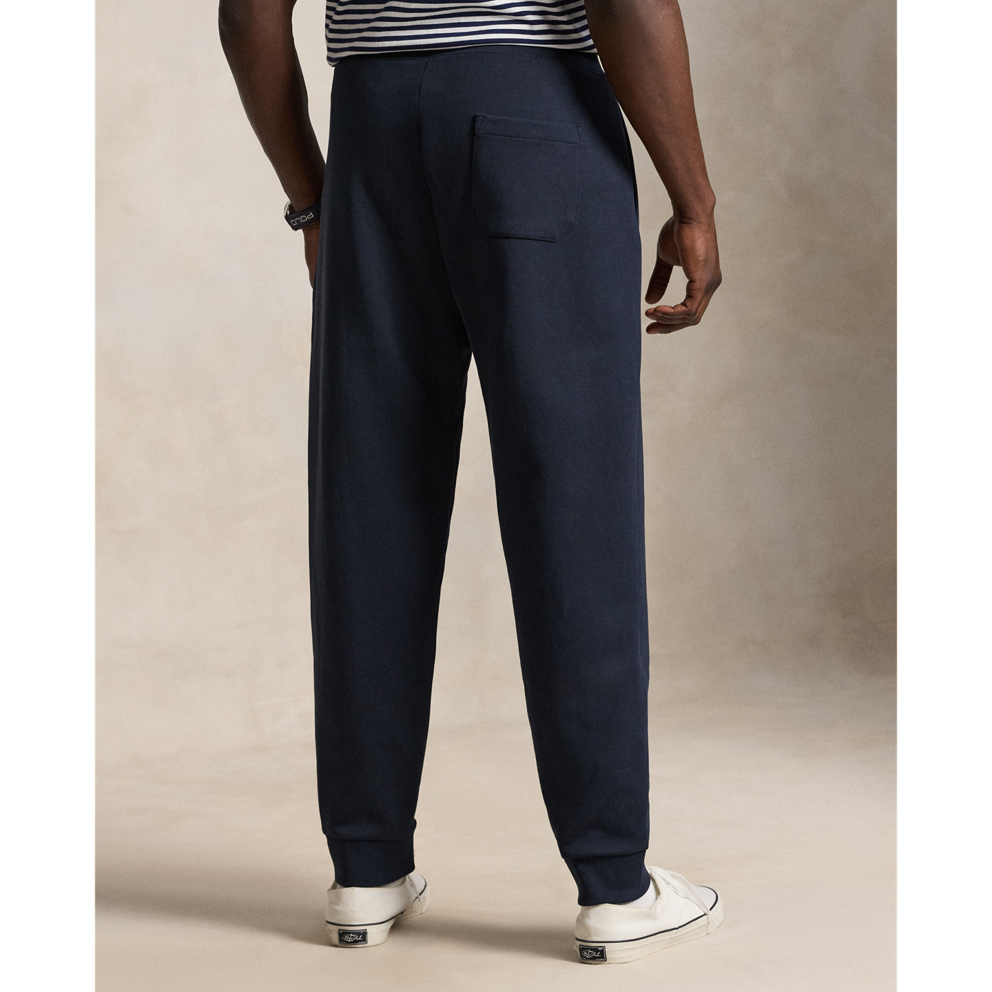 Мужские брюки Ralph Lauren Double-Knit Jogger, цвет: Тёмно-синий — фото 2
