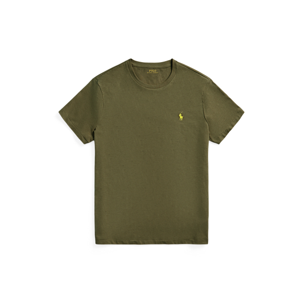 T-shirt ajust&eacute; &agrave; col rond en jersey Polo Ralph Lauren en 1