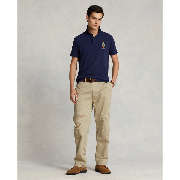 Polo Polo Bear coupe ajust&eacute;e Polo Ralph Lauren en Bou. Clr mar. fra. Cr.&nbsp;22 4