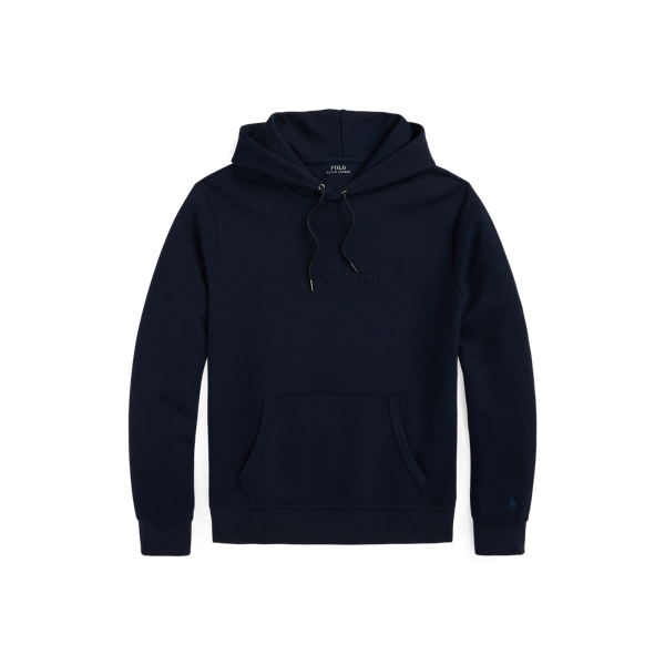 Logo-Embossed Double-Knit Hoodie Polo Ralph Lauren 1