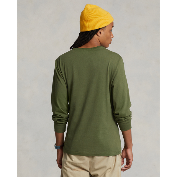 Dark Sage Colour Shp Custom Slim Polo Bear Jersey T-Shirt Polo Ralph Lauren 5