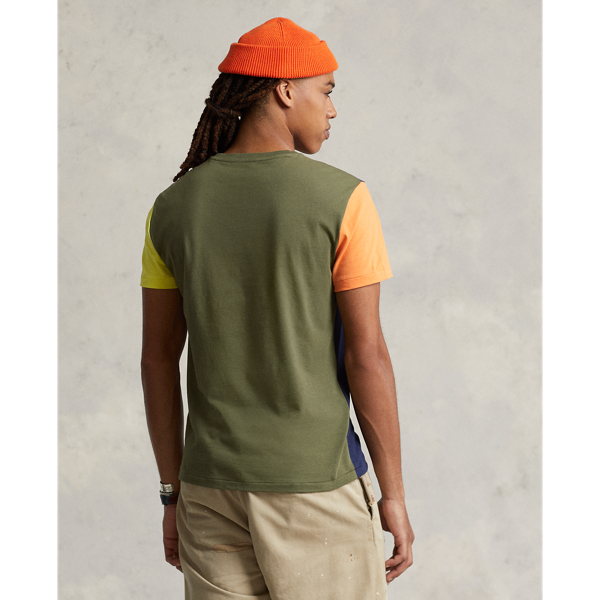 Custom-Slim T-Shirt mit Polo Bear Polo Ralph Lauren in Kreuzfahrt Navy Mu Clr Sp 5