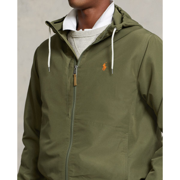 Dark Sage Packable Water-Repellent Hooded Jacket Polo Ralph Lauren 6