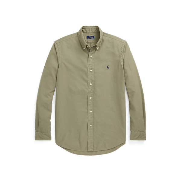 Custom Fit Garment Dyed Oxford Shirt