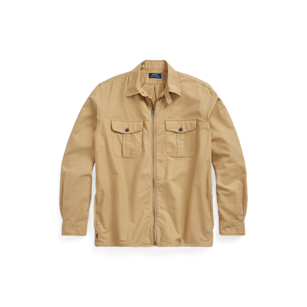 Surchemise Oxford teinte en pi&egrave;ce Polo Ralph Lauren en 1