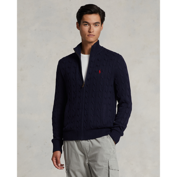 Men s Full Zip Jumpers Cardigans Ralph Lauren DZ