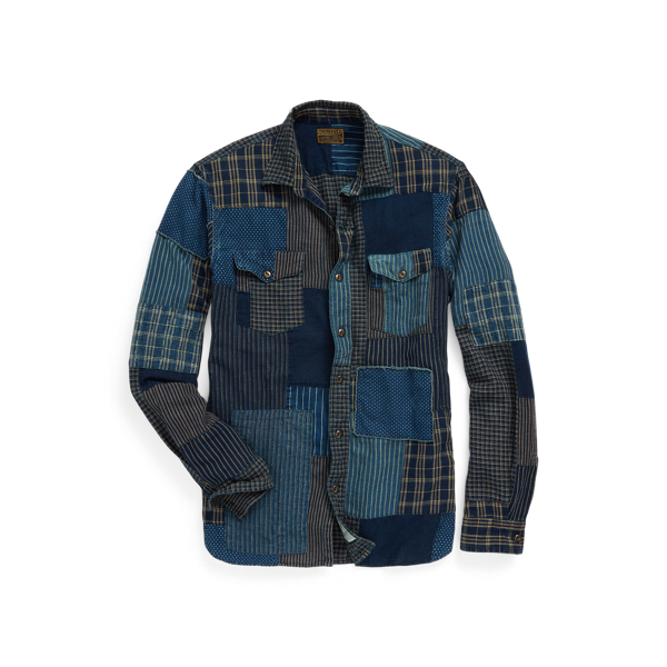 Limited-Edition Patchwork Workshirt RRL 1
