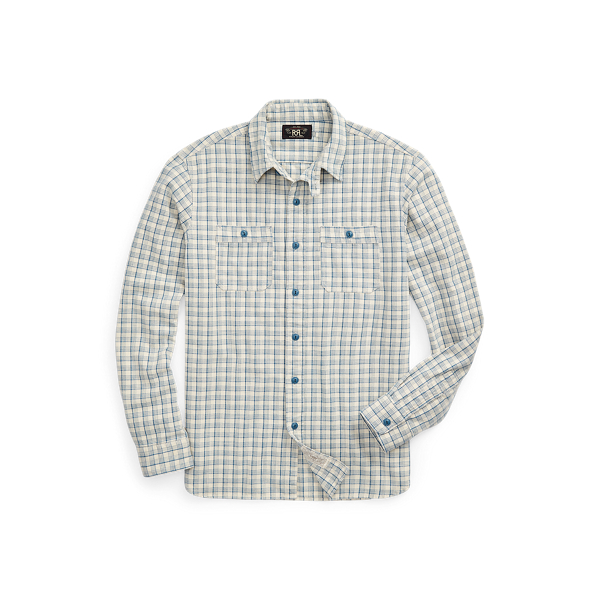 Camicia scozzese in tessuto RRL in 1