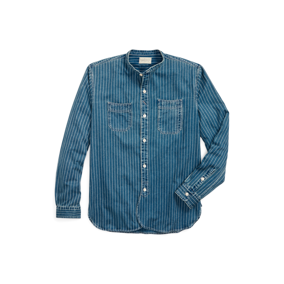 RRL Indigo Striped Workshirt RRL Indigo Striped Workshirt