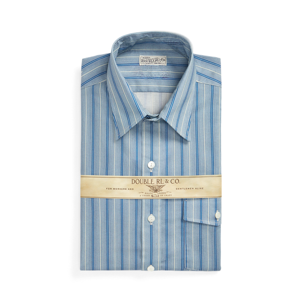 Slim fit gestreept overhemd RRL in 1