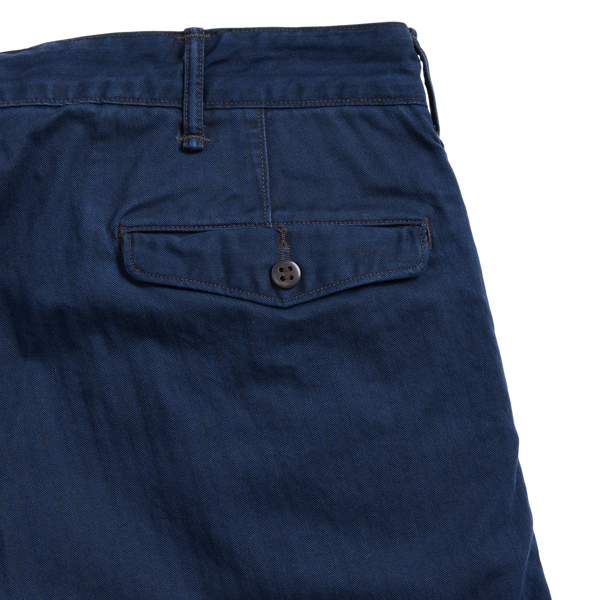 Worth Navy Slim Fit Herringbone Twill Pant RRL 5