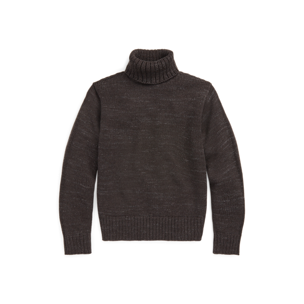 Wool-Cotton Roll Neck Jumper RRL 1