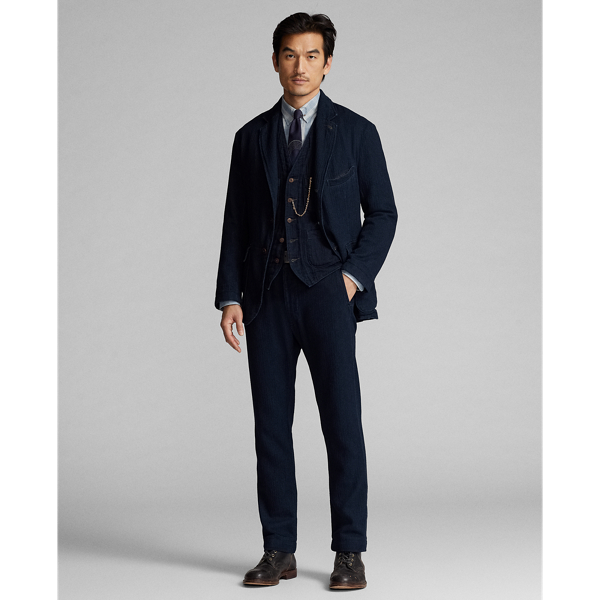 【新品】 RRL アンコンストラクテッド ヘリンボーン コート定価143,000 三越伊勢丹 | DOUBLE RL RALPH LAUREN/ダブル アール エル