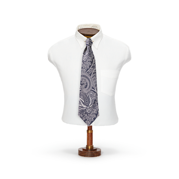 Handmade Paisley Silk Tie