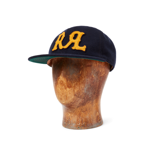 Appliqu&eacute;d Felt Ball Cap RRL 1