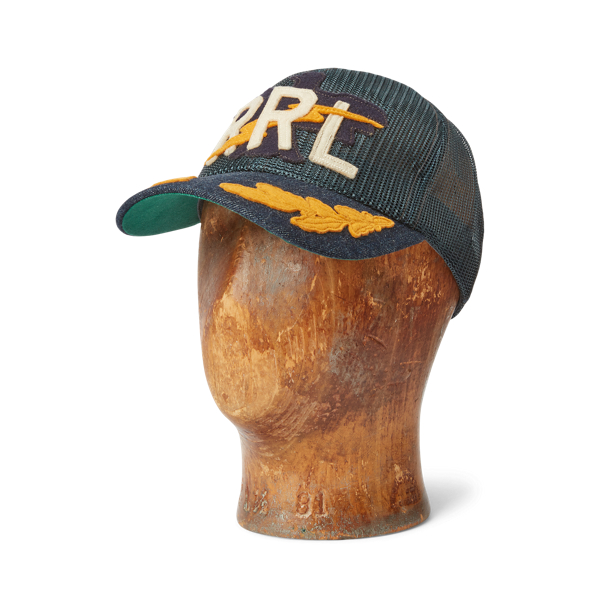 Casquette de camionneur en piqu&eacute; &agrave; logo