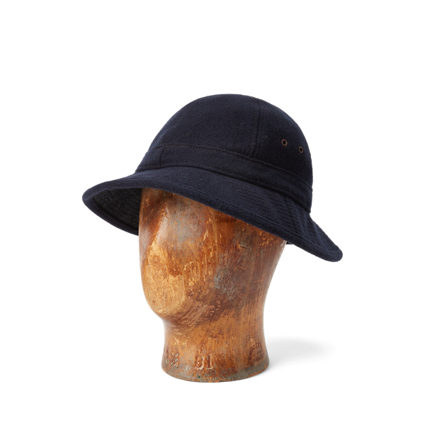 Wool-Blend Felt Bucket Hat RRL 1