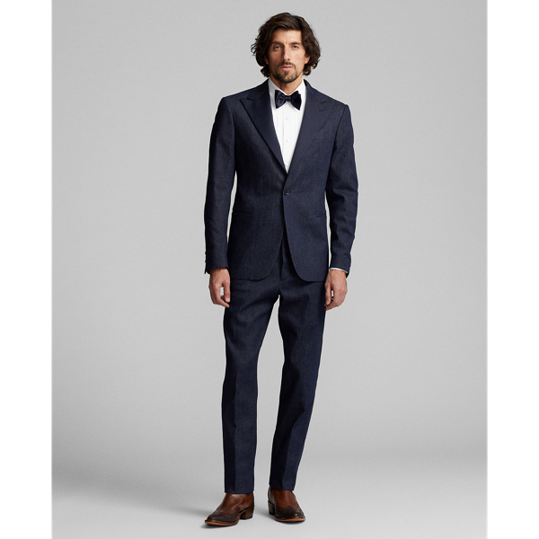 Indigo Denim Tuxedo Jacket Ralph Lauren