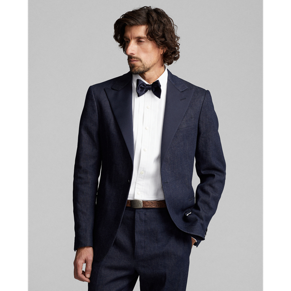 Giacca da smoking in denim indaco da uomo Ralph Lauren IT