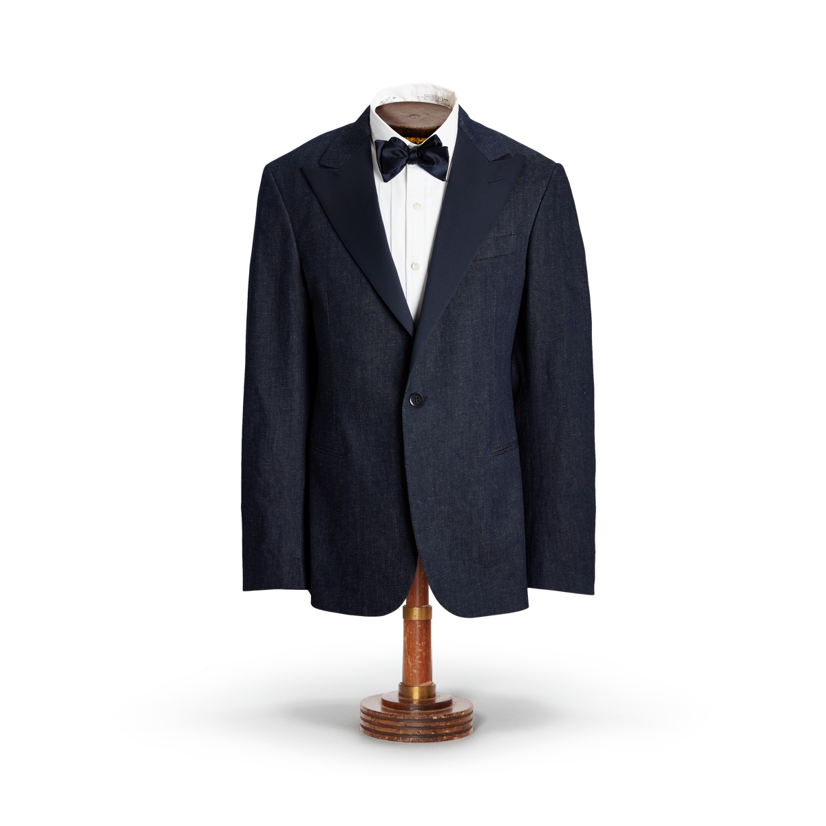 RRL dot stole インディゴブルー RRL Dot Stole Indigo Blue